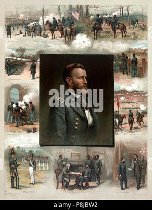 . 566 Ulysses S. Grant de West Point d'Appomattox Banque D'Images