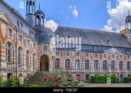 Saint-Fargeau château de Bourgogne, France Banque D'Images