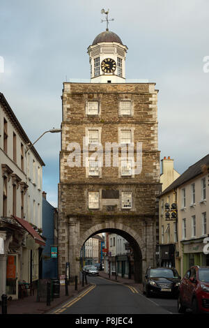 Youghal Clock Gate Tower à Youghal, comté de Cork, Irlande Banque D'Images