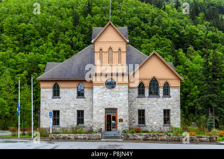 Musée, Skagway, Alaska, United States, USA, le mardi 22 mai, 2018. Banque D'Images