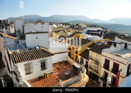 Ronda en Andalousie, Espagne Banque D'Images