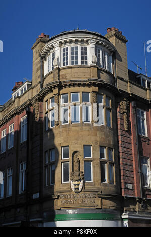 Assurance Prudential Building sur Hall Gate, Doncaster, South Yorkshire, Angleterre, DN1 3NL Banque D'Images