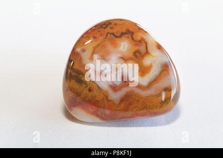 Agate Bubblegum, auto-prélevés dans le Buffalo Gap National Grasslands du Dakota du Sud, États-Unis. Banque D'Images