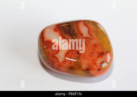 Agate Bubblegum, auto-prélevés dans le Buffalo Gap National Grasslands du Dakota du Sud, États-Unis. Banque D'Images