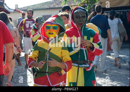 Fête médiévale de Hita, Guadalajara, Espagne. 7 juillet 2018. Banque D'Images