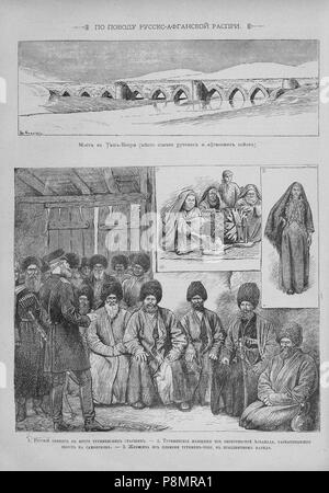 596 Живописное обозрение, 1885 № 01-26 (6 янв. - 30 июня) ; n° 27-52 (7 июля 29 дек - Page 297). Banque D'Images