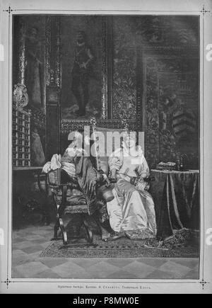 600 Живописное обозрение, 1886 № 01-26 (5 янв. - 23 июня) ; n° 27-52 (6 июля 28 дек - Page 159). Banque D'Images