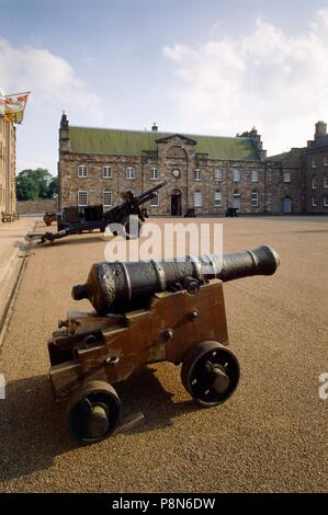 Caserne Berwick, Berwick-upon-Tweed, Northumberland, c1980-c2017. Historique : L'artiste photographe personnel de l'Angleterre. Banque D'Images