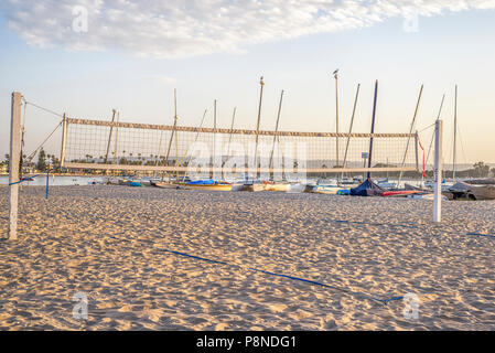 Joli matin d'été à Mission Bay Park. San Diego, Californie, USA. Banque D'Images