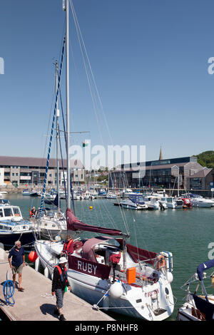 , Caernarfon Gwynedd, Pays de Galles Banque D'Images