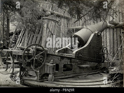 277 Eroberter italienischer 28 cm Mörser m'Borcollapass. Aufgenommen am 22. Mai 1916. BildID (15534231) Banque D'Images