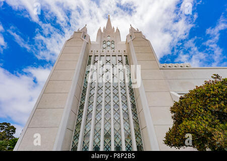 San Diego, JUN 29 : Vue extérieure de la belle ville de San Diego en Californie Temple le 29 juin 2018 à San Diego, Californie Banque D'Images