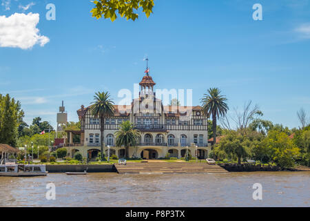 Club de Regatas La Marina Yacht Club - Tigre, Buenos Aires, Argentine Banque D'Images