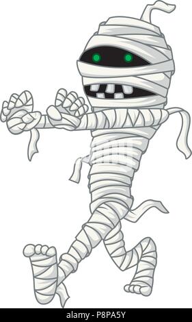 Cartoon Halloween maman Illustration de Vecteur