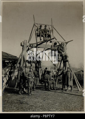 Schaubek 487 Schaukel à Vale Poeni (Rumänien), aufgenommen am 2.1.1917 (BildID) 15544972 Banque D'Images