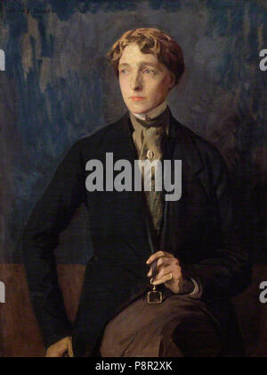 Par Charles Buchel (Karl August B'chel), huile sur toile, 1918 78 Charles Buchel - Radclyffe Hall Banque D'Images