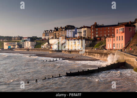 Front de mer de Cromer, Norfolk Coast, Angleterre Banque D'Images