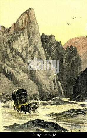 . 7 "La merveilleuses aventures du Capitaine Antifer' par George Roux 50 Banque D'Images