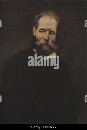 . 83 Columbano Retrato de Antero de Quental 1889 Banque D'Images