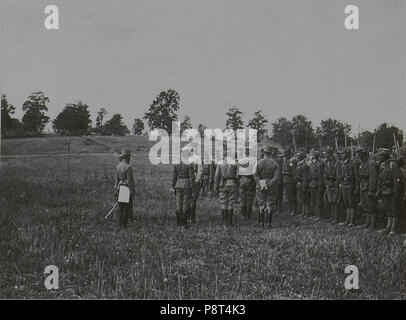 . 38 Ansprache des Korpskommandanten Tersztyanszky Generaloberst an die Mannschaft des Landwehrinfanterieregimentes BildID 24 (15456402) Banque D'Images