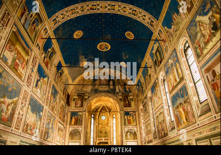 Chapelle des Scrovegni Cappella degli Scrovegni à Padoue, Italie Banque D'Images