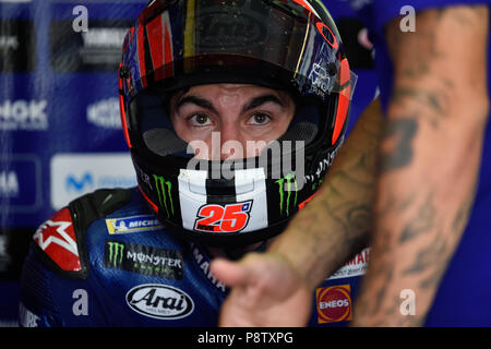 Sachsenring, Hohenstein-Ernstthal, Allemagne. Le 13 juillet, 2018. Le Grand Prix Moto d'Allemagne, la pratique libre ; Crédit : Action Plus Sport/Alamy Live News Banque D'Images