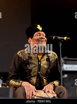 Cornbury Festival 'Jour 1 - 13 juillet 2018. Jimmy Cliff sur scène, Chadlington Estate, Oxfordshire, UK Banque D'Images