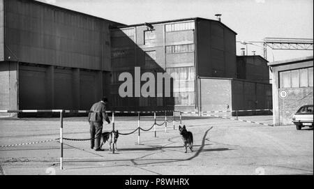 Une extraordinaire action industrielle a été combattu par la main-d'œuvre avec leur employeur Seibel und SÃ(hne à Dortmund en 1976, après que l'employeur a rejeté illégalement tous les travailleurs. Dans le monde d'utilisation | Banque D'Images