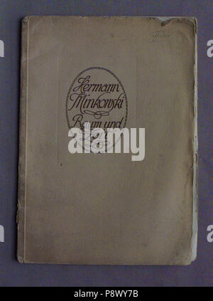 . 105 De Raum Zeit 001 Minkowski Banque D'Images
