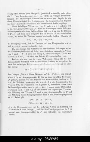 . 105 De Raum Zeit 018 Minkowski Banque D'Images
