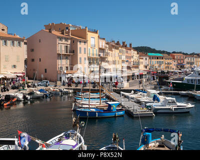 Saint Tropez, Port. Banque D'Images