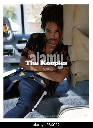 2010s UK The Kooples Annonce magazine Banque D'Images