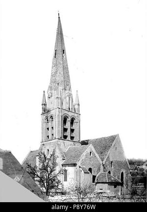 268 Eglise Saint-Aubin - Vimeu - Limay - Médiathèque de l'architecture et du patrimoine - APMH00011881 Banque D'Images