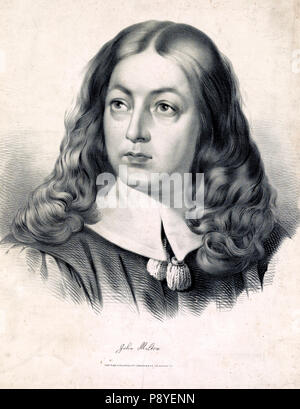 John Milton Banque D'Images