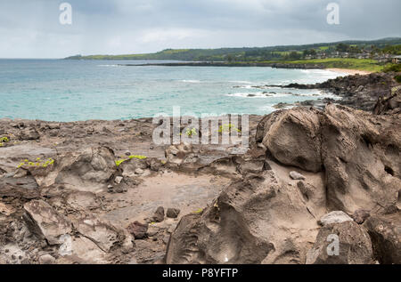 Vue panoramique sur Maui coast Banque D'Images