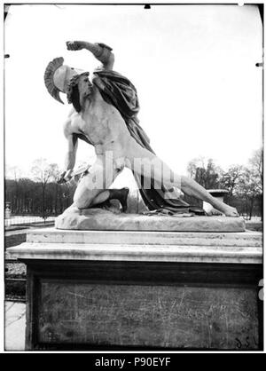 348 Jardin des Tuileries - Statue d'Alexandre - Paris 01 - Médiathèque de l'architecture et du patrimoine - APMH00037443 Banque D'Images
