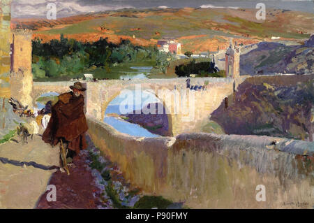 350 Joaquín Sorolla, El Ciego de Toledo Banque D'Images