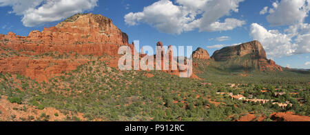 Paysage près de Sedona - Sedona, Arizona Banque D'Images