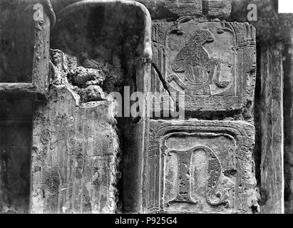 408 Maison dite de Nicolas Flamel - Détail de la façade, lettre N - Paris - Médiathèque de l'architecture et du patrimoine - APMH00015955 Banque D'Images