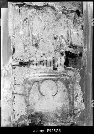 408 Maison dite de Nicolas Flamel - Détail de la façade, anges musiciens - Paris - Médiathèque de l'architecture et du patrimoine - APMH00015949 Banque D'Images