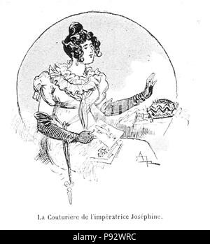 481 Robida - Mesdames nos aïeules (dix siècles d'élégances), 1891 0019 Banque D'Images