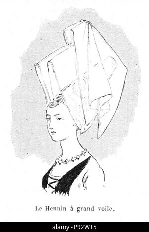 481 Robida - Mesdames nos aïeules (dix siècles d'élégances), 1891 0061 Banque D'Images