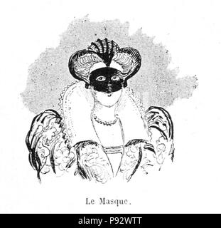 481 Robida - Mesdames nos aïeules (dix siècles d'élégances), 1891 0111 Banque D'Images