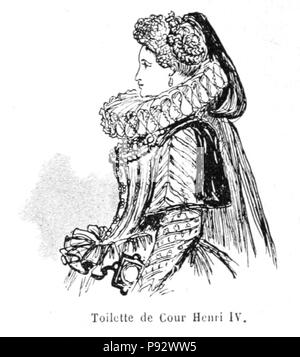 481 Robida - Mesdames nos aïeules (dix siècles d'élégances), 1891 0128 Banque D'Images