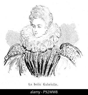 481 Robida - Mesdames nos aïeules (dix siècles d'élégances), 1891 0131 Banque D'Images