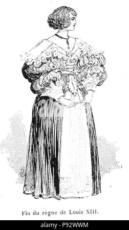 481 Robida - Mesdames nos aïeules (dix siècles d'élégances), 1891 0145 Banque D'Images