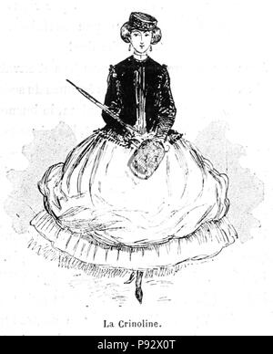 482 Robida - Mesdames nos aïeules (dix siècles d'élégances), 1891 0303 Banque D'Images