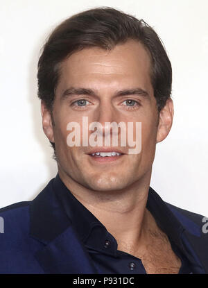 Jul 13, 2018 - Henry Cavill participant à "mission impossible - Fallout' UK Premiere at BFI IMAX à Londres, Angleterre, RU Banque D'Images