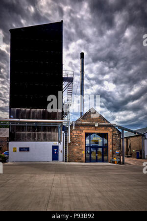 La Distillerie Glen Moray (SC18) Banque D'Images