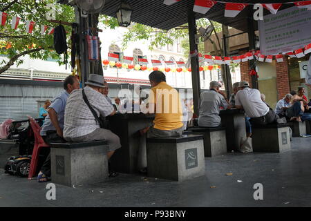 Singapour - une belle ville parfaite. Rues étonnantes, de belles personnes et architectures de soufflement d'esprit Banque D'Images